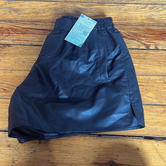 Leather Shorts (Halara) - Picture 3 of 5